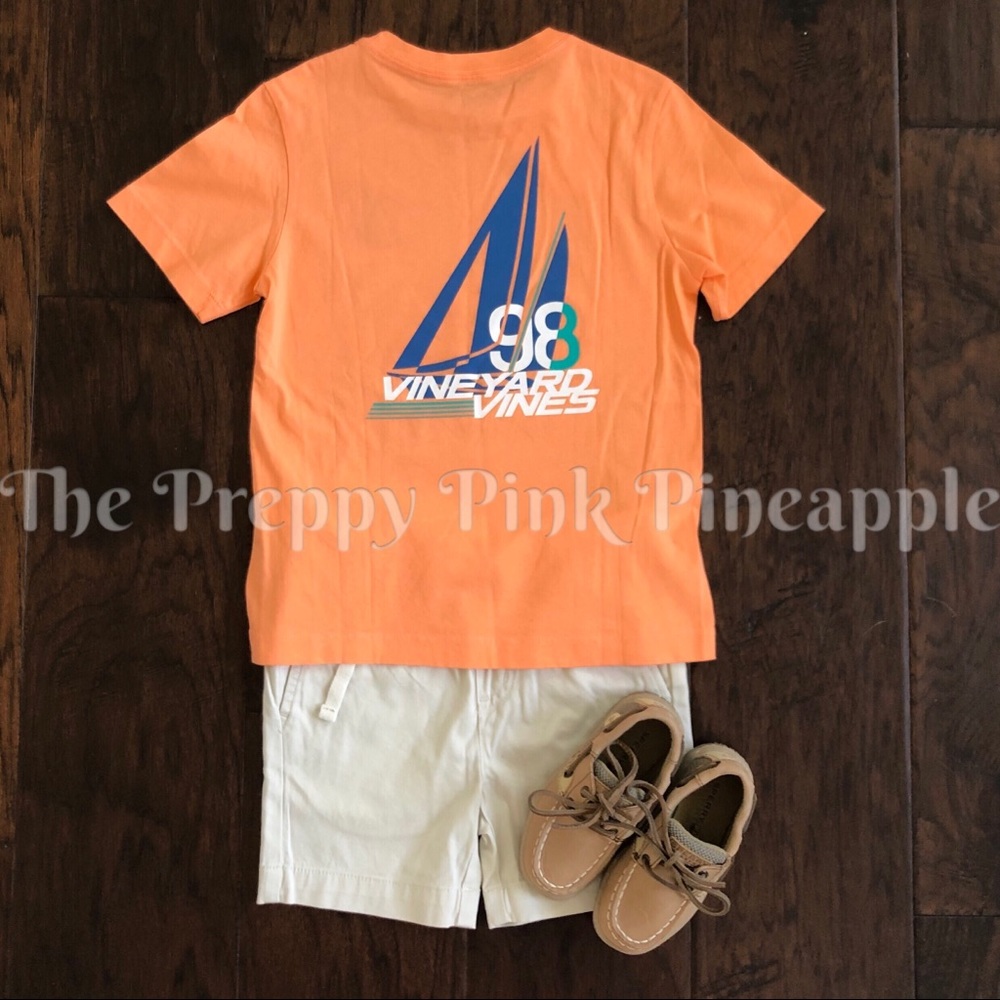 Vineyard Vines Yacht T Shirt - Boys - Picture 1 of 1